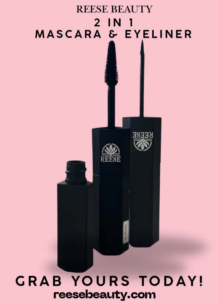 2-in-1 Mascara & Eyeliner|Bold Volume|Precise Lines |All Day Wear|Smudge-Proof|Waterproof|Perfect for Glam Look|Long Lasting|Volumizing|Lengthening|Thickening|Long-Wearing