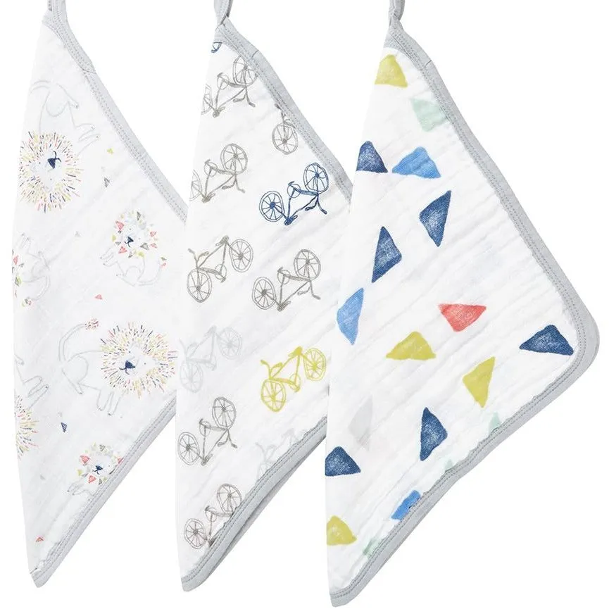 Aden and Anais - Wash Cloth Set - Leader of The Pack