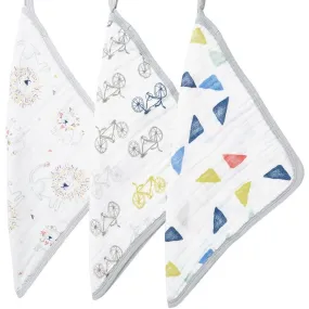 Aden and Anais - Wash Cloth Set - Leader of The Pack