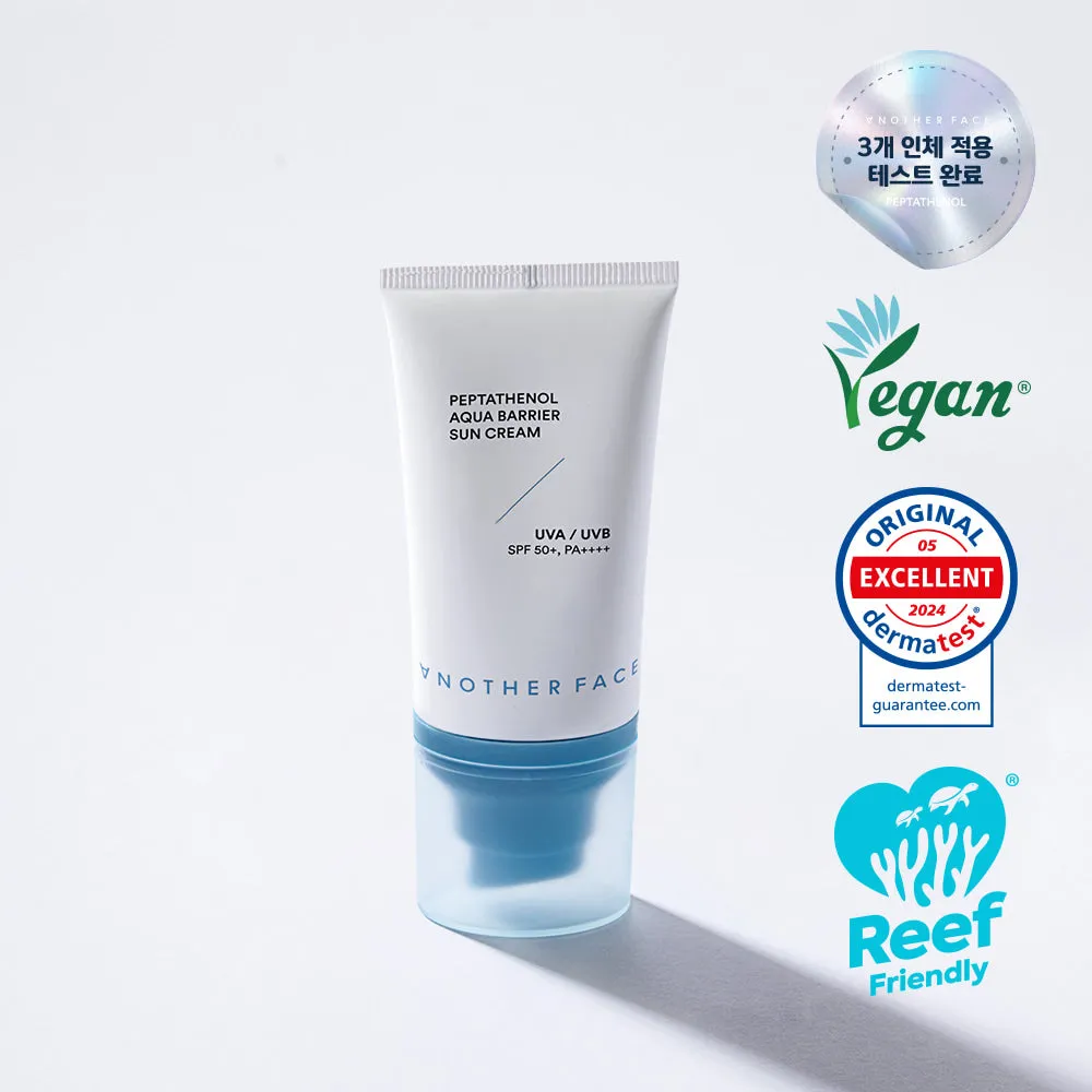 ANOTHER FACE Peptatenol Aqua Barrier Suncream 50ml SPF50 /PA    