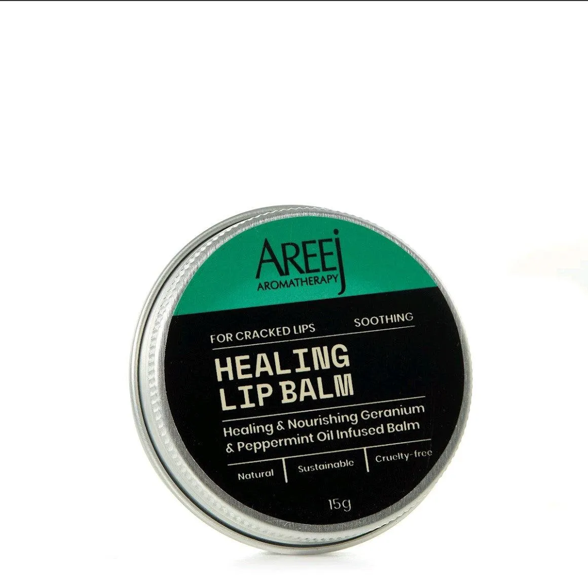 Areej Lip Balm Geranium and Peppermint (15g)