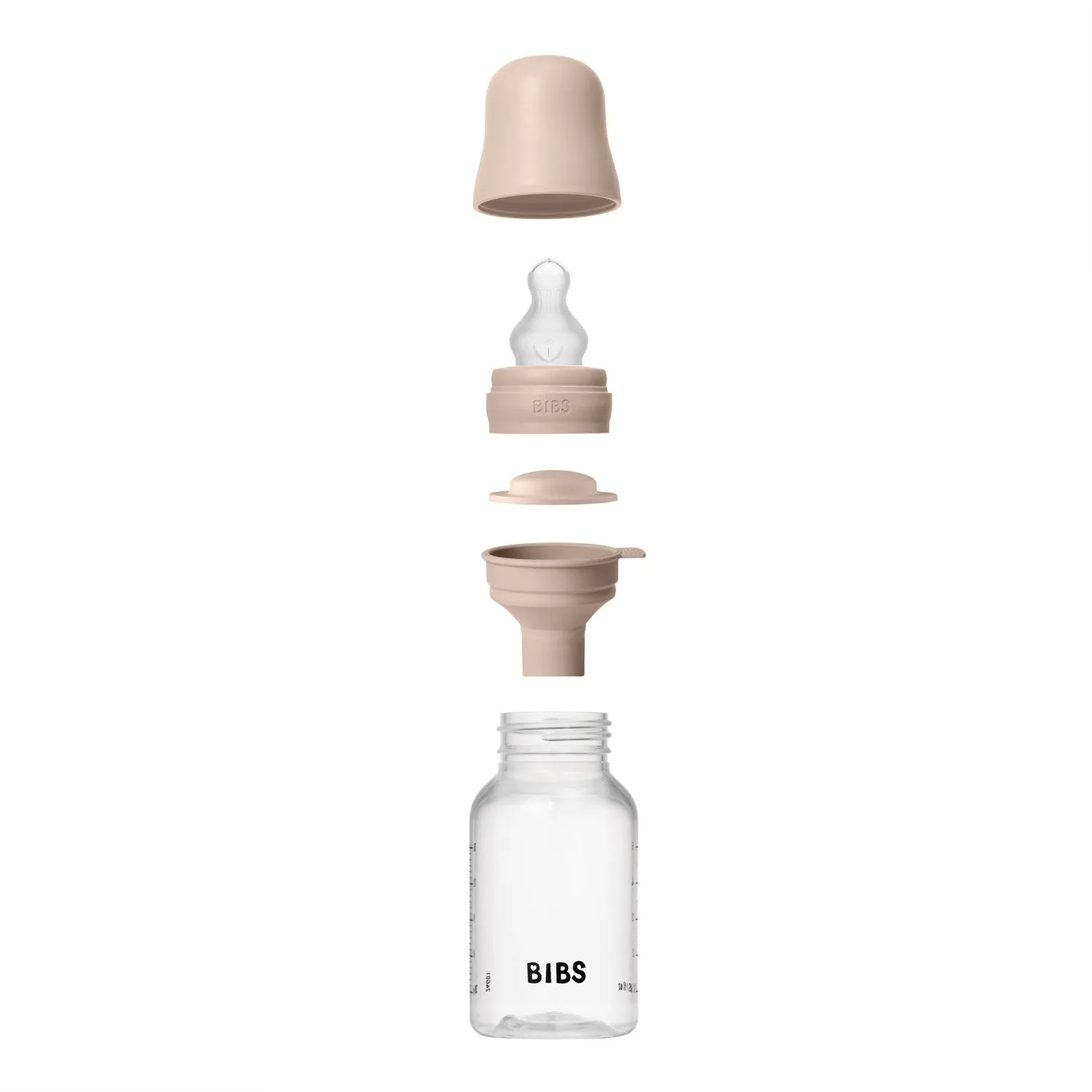 Bibs Blush Bibs Baby Bottle Round Silicone 1 Pack 150 ml Slow Flow