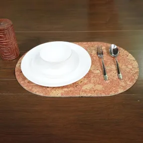 Blush Serenity Oval Tablemat - Set Of Two