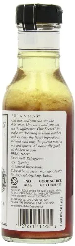 Brianna's Blush Wine Vinaigrette 12 Ounce Bottles Pack of 6