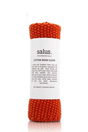 COTTON WASH CLOTH - Terracotta