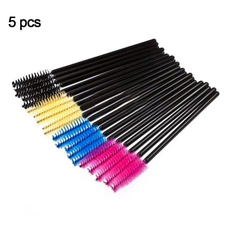 Disposable Crystal Diamond Handle Eyelash Makeup Mascara Wands
