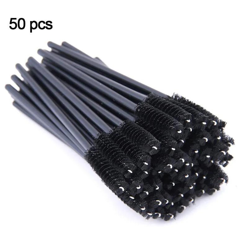 Disposable Crystal Diamond Handle Eyelash Makeup Mascara Wands