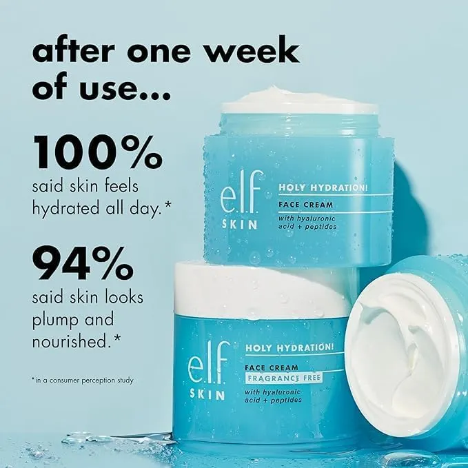 ELF SKIN Holy Hydration Face Cream Broad Spectrum SPF 30 Sunscreen
