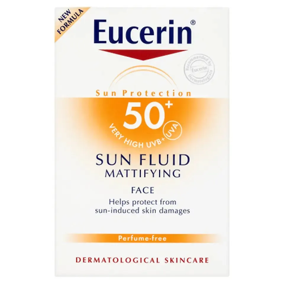 Eucerin® Sun Protection Sun Fluid Mattifying Face SPF50  Very High (50ml)