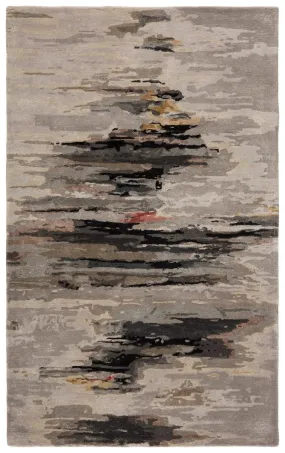 Genesis GES47 Grey/Black Rug
