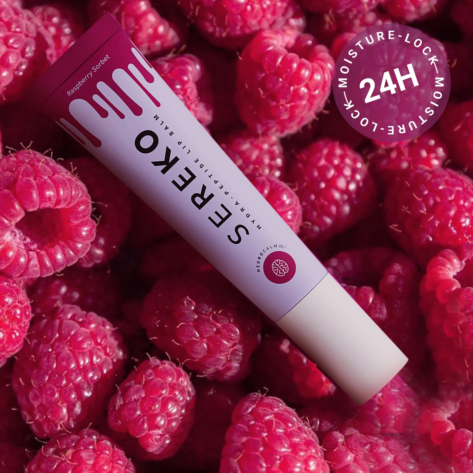 Hydra-Peptide Lip Balm [Raspberry Sorbet]