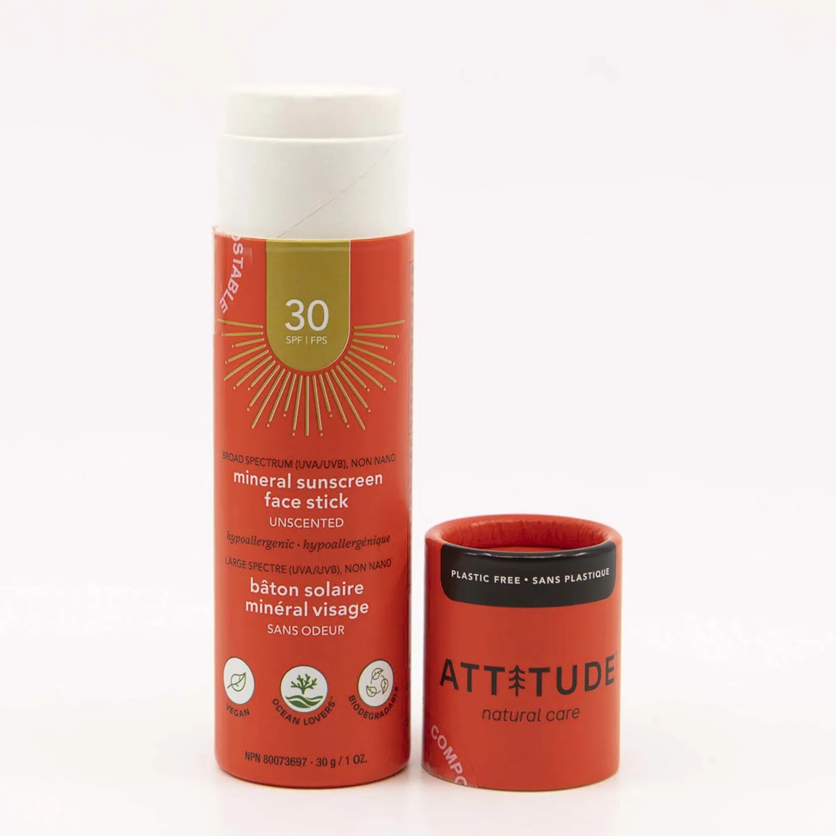 Mineral Face Sunscreen Stick SPF 30