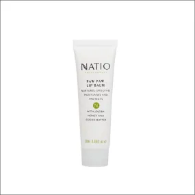 Natio Paw Paw Lip Balm 20ml