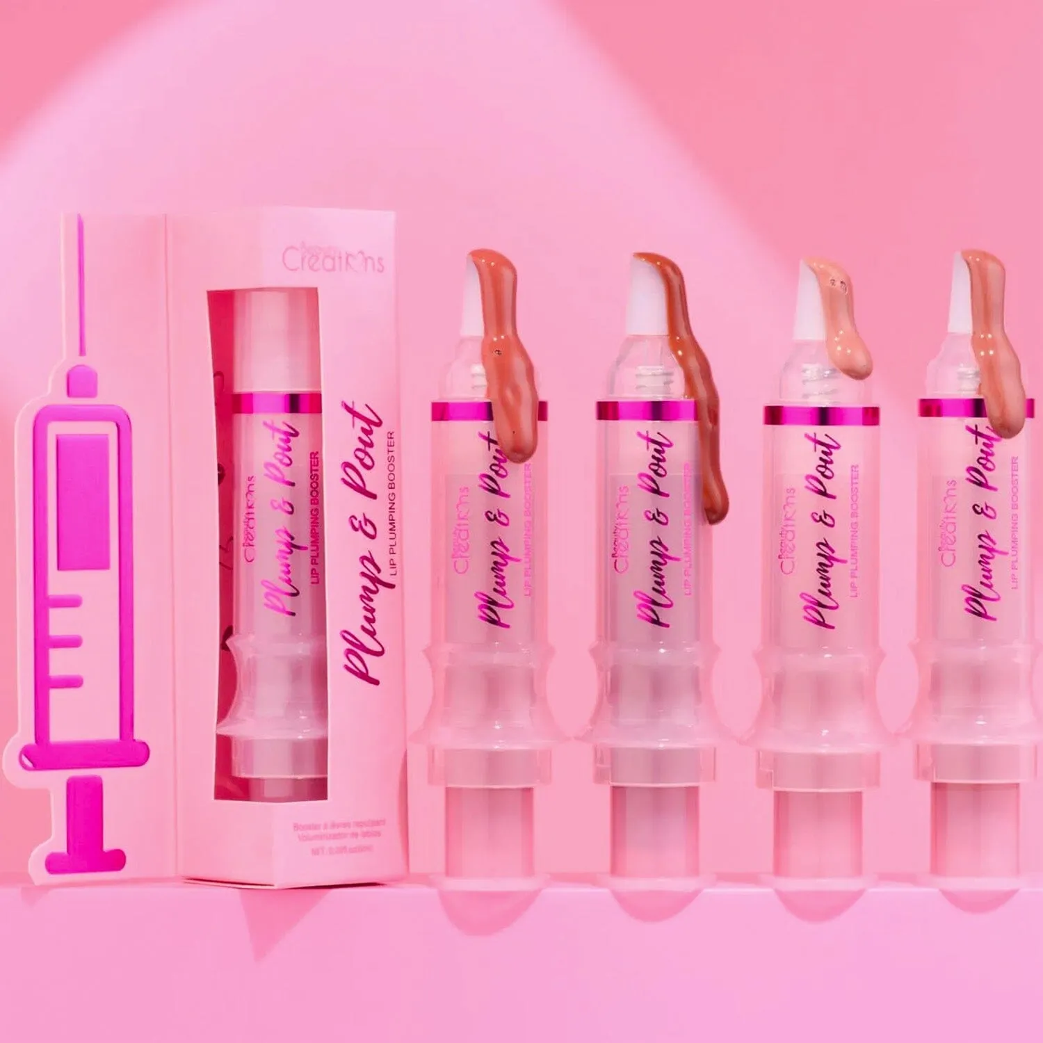 Plump & Pout  4 Flavors VOL.2 Display Set 48PCS With Free Testers (1 unit)