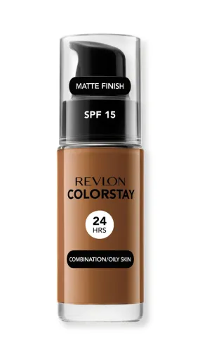 REVLON - ColorStay Makeup for Combination/Oily Skin SPF15, Cappuccino - 1 fl. oz. (30 ml)