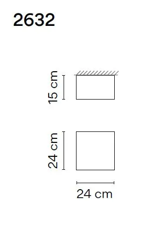 Structural Ceiling Lamp Matt Cream Lacquer 2-2632