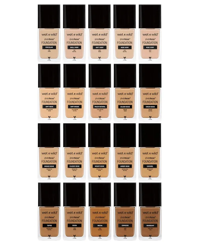 WET N WILD Photo Focus Foundation - Cream Beige
